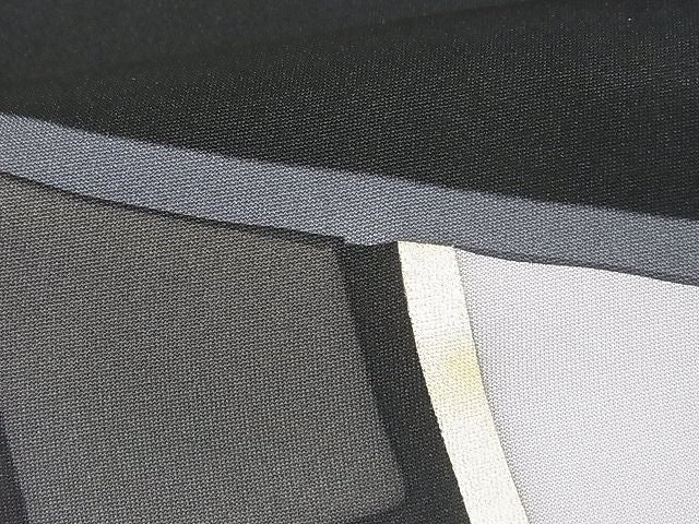 平和屋本店■極上 世界的友禅作家 千地泰弘 訪問着 幾何学文 金彩 着丈170.5cm 裄丈68cm 正絹 未使用 3kk3305