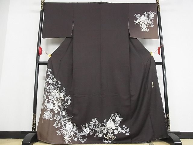 平和屋本店●極上 金彩友禅 卓越技能者・名工・和田光正 訪問着 暈し染め 反端付き 着丈169cm 裄丈69cm 正絹 未使用 3kk3359