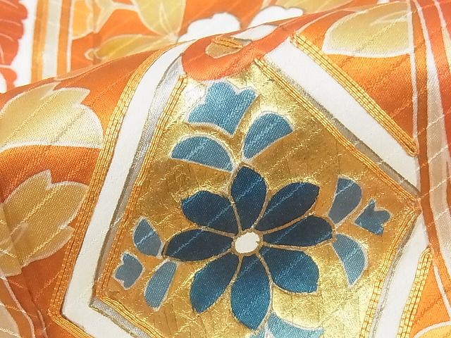 平和屋本店■極上 創業460年・千總 振袖 駒刺繍 几帳花文 金彩 松坂屋扱い 正絹 逸品 KAAA1105kk4 - 平和屋