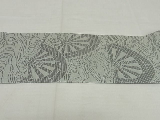 平和屋本店■極上 夏物 西陣 川島織物 九寸名古屋帯 片輪車 正絹 逸品 4kk10005 - 平和屋