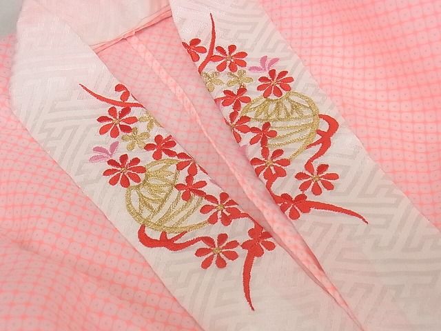 平和屋本店■極上 七五三 子供 女の子 7歳 祝着・襦袢セット 黒地 正絹 逸品 KAAA1416kk4 - 平和屋