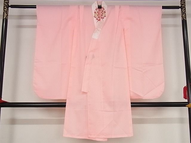 平和屋本店■極上 七五三 子供 女の子 7歳 祝着・襦袢セット 黒地 正絹 逸品 KAAA1416kk4 - 平和屋