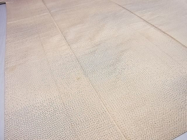 平和屋着物■上質な紬 単衣 霞文 着丈157.5cm 裄丈63cm 正絹 逸品 B-zg4877