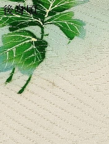 平和屋着物■七五三 女の子 3歳 祝着 作家物 清佳 手描き 飛鶴草花文 逸品 AAAL2307Aog