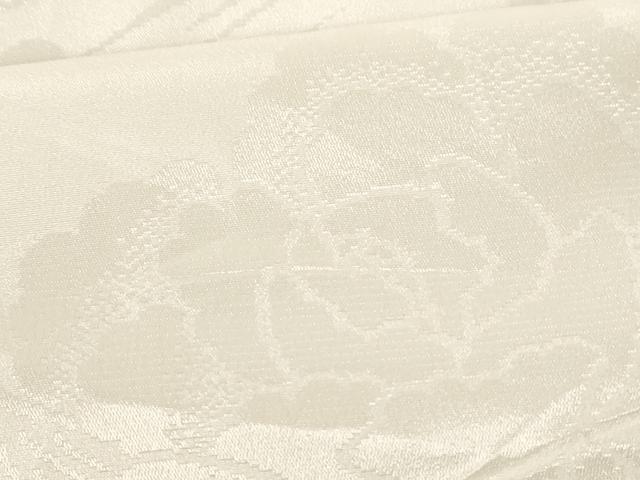 平和屋着物■長襦袢 無双仕立て 流水草花地紋 正絹 逸品 AAAL5128bw