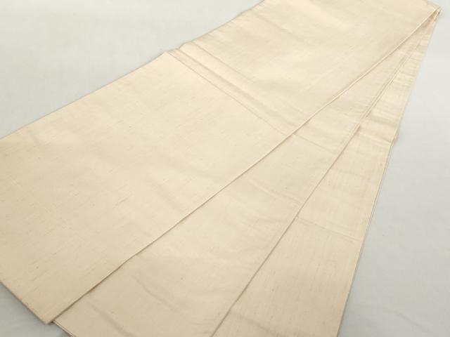 平和屋着物◎太鼓柄袋帯 紬地 草花文 正絹 逸品 AAAL5351az