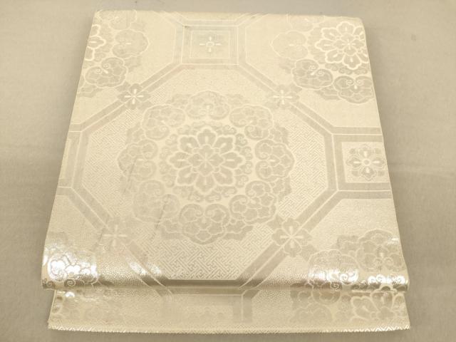 平和屋着物◎六通柄袋帯 蜀江華文 正絹 逸品 AAAM5081fw
