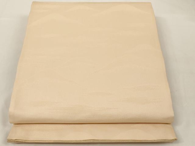 平和屋着物◎砂子綴れ 両面全通柄袋帯 雲取り霞文 金糸 正絹 逸品 AAAM5288ey
