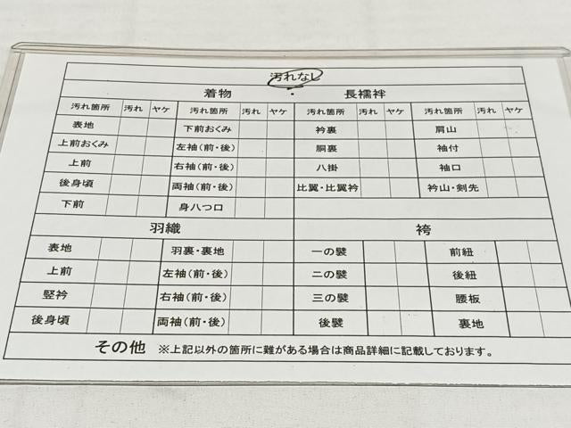 平和屋着物■上質な小紋 絞り 十字 正絹 逸品 AAAM5419oa