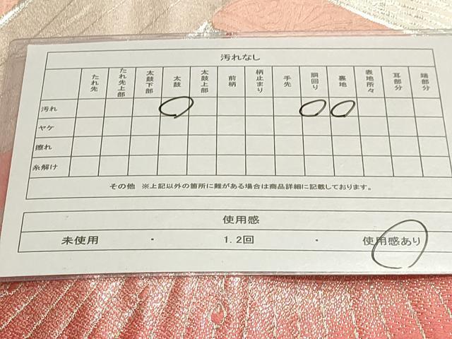 平和屋着物◎両面全通柄袋帯 孔雀羽文 金銀糸 正絹 逸品 AAAM5731cx