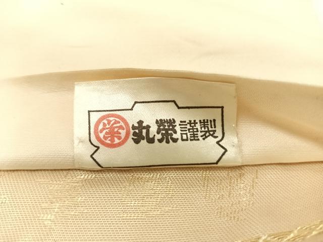 平和屋着物◎六通柄袋帯 唐織 扇面華文 正倉院花文 正絹 逸品 AAAN3309wt