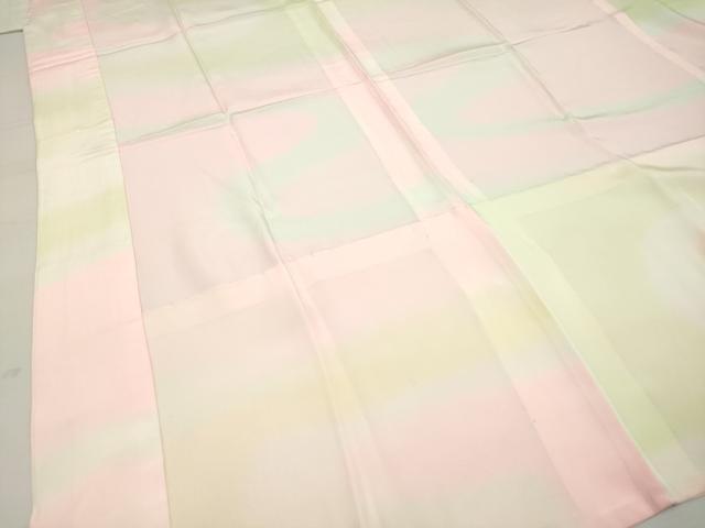 平和屋着物■長襦袢 無双仕立て 霞文 正絹 逸品 AAAN4827ck