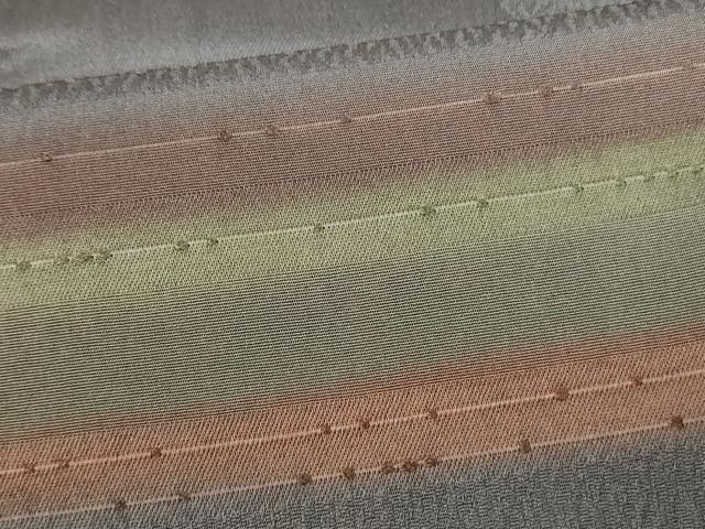 平和屋着物■道行コート エ霞文 正絹 逸品 AAAO7503bw