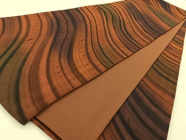 平和屋着物◎全通柄袋帯 流水文 正絹 逸品 AAAP0343wt