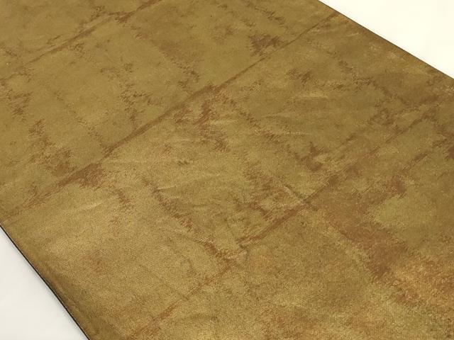 平和屋着物◎六通柄袋帯 霞文 引箔 正絹 逸品 AAAP4460ru