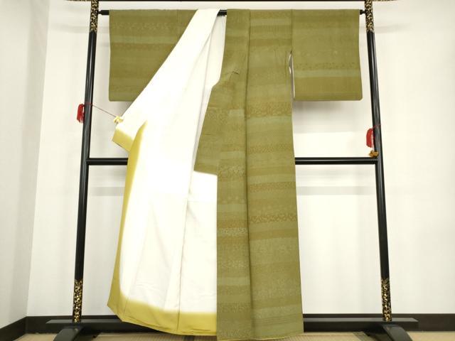 平和屋着物●江戸小紋 伝統工芸士 染谷梅治 百柄 正絹 逸品 AAAP8603ma