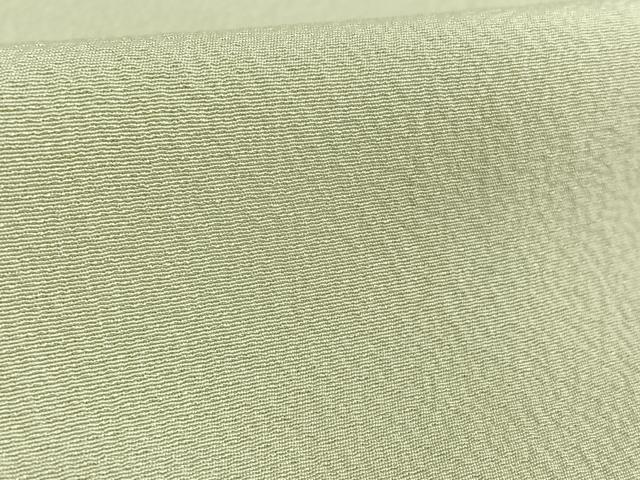 平和屋着物■上質な色無地 若芽色 正絹 逸品 AAAR7773jh