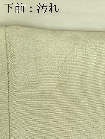 平和屋着物■上質な色無地 若芽色 正絹 逸品 AAAR7773jh