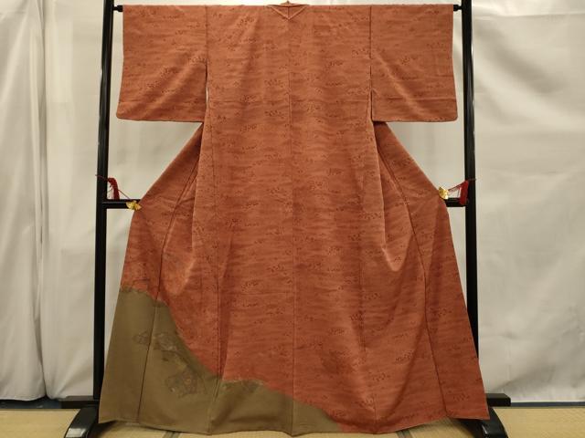 平和屋着物□訪問着 中国三大刺繍 スワトウ刺繍 汕頭刺繍 相良刺繍