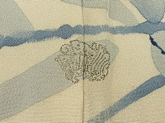 平和屋着物▽訪問着 単衣 草花文 暈し染め 金彩 正絹 逸品 AAAS1491oa