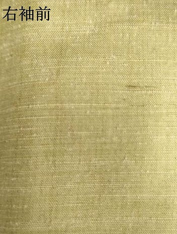 平和屋着物▽上質な紬 単衣 霞文 正絹 逸品 AAAS4958fy