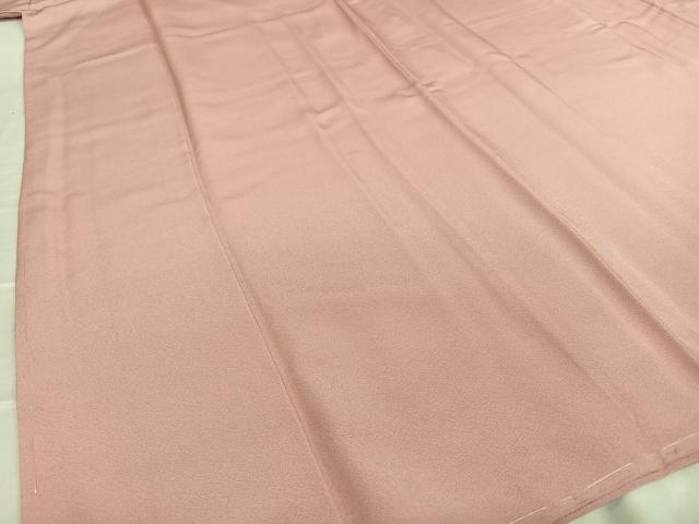 平和屋着物■上質な色無地 石竹色 正絹 逸品 未使用 AAAS7295zg