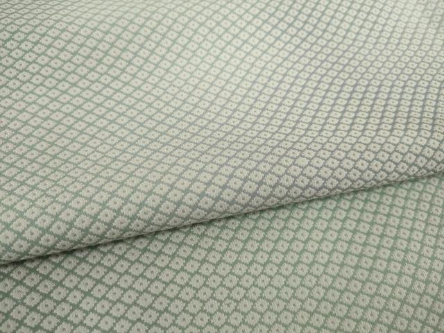 平和屋着物●お召 霞鹿の子文 暈し染め 正絹 逸品 AAAT2229ck