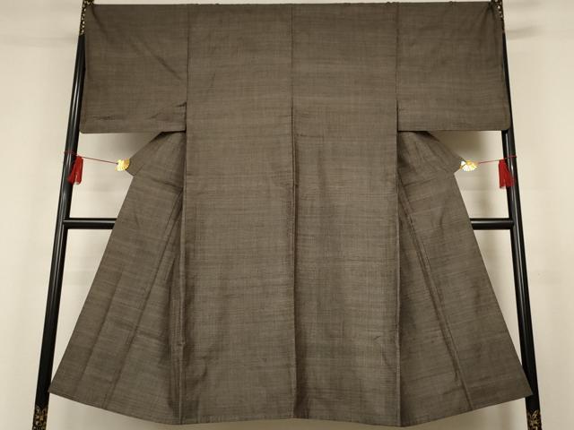 平和屋着物▽男性 本場大島紬 単衣 100亀甲 総詰め 正絹 逸品 AAAT2996iu
