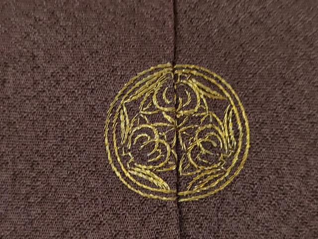 平和屋着物●ファッションデザイナー 花井幸子 訪問着 駒刺繍 立波松文 千鳥 暈し染 金彩 やまと誂製 正絹 逸品 AAAT5155ck