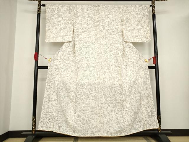 平和屋着物□上質な小紋 唐辛子 正絹 逸品 AAAT7674ma