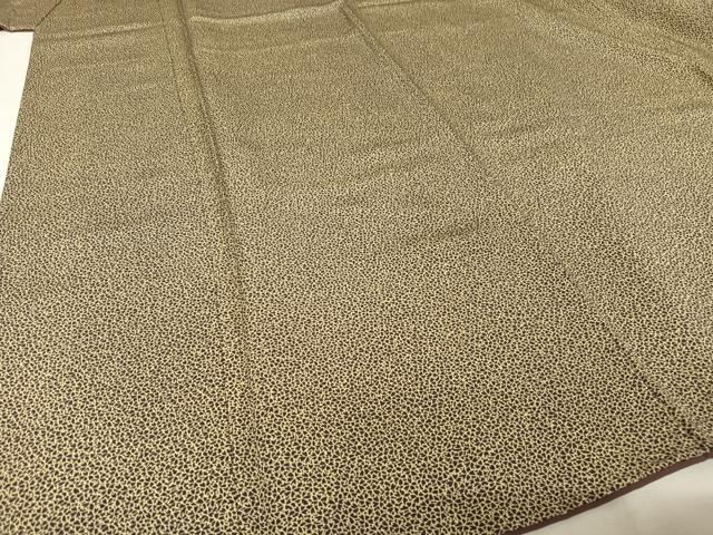 平和屋着物●江戸小紋 小花柄 正絹 逸品 AAAU0023np