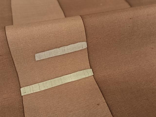 平和屋着物●訪問着 紬地 縞 正絹 逸品 AAAU0087np