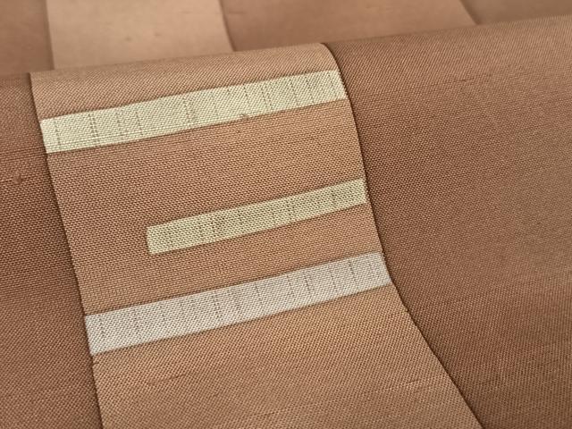 平和屋着物●訪問着 紬地 縞 正絹 逸品 AAAU0087np