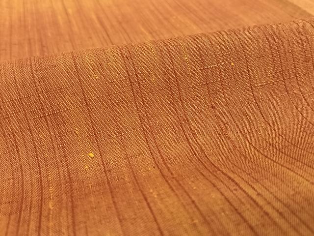 平和屋着物●上質な紬 縞 正絹 逸品 AAAU0156np