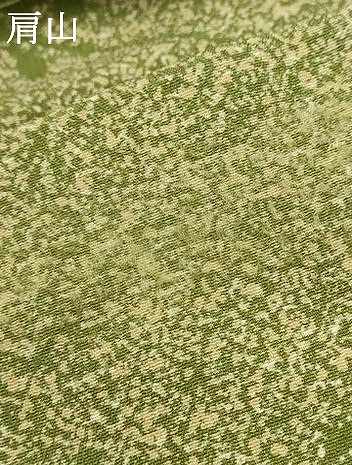 平和屋着物▽小紋 単衣 草花文 洗える着物 未使用 AAAU1155iu