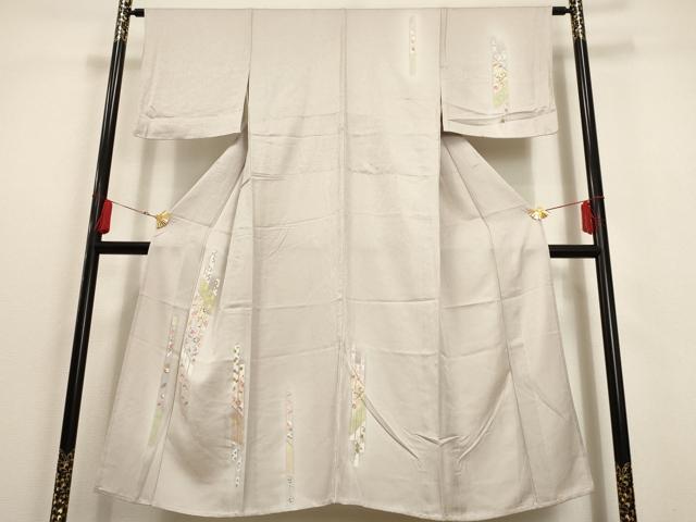 平和屋着物▽訪問着 単衣 友禅 短冊吉祥文 金彩 正絹 逸品 未使用 AAAU6430iu