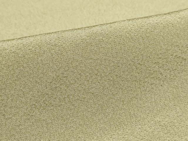平和屋着物▽本加賀友禅作家 由水煌人監修 色無地 単衣 松葉色 正絹 逸品 AAAU6436iu
