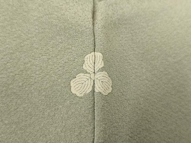 平和屋着物▽上質な色無地 単衣 薄青色 正絹 逸品 AAAU6440iu