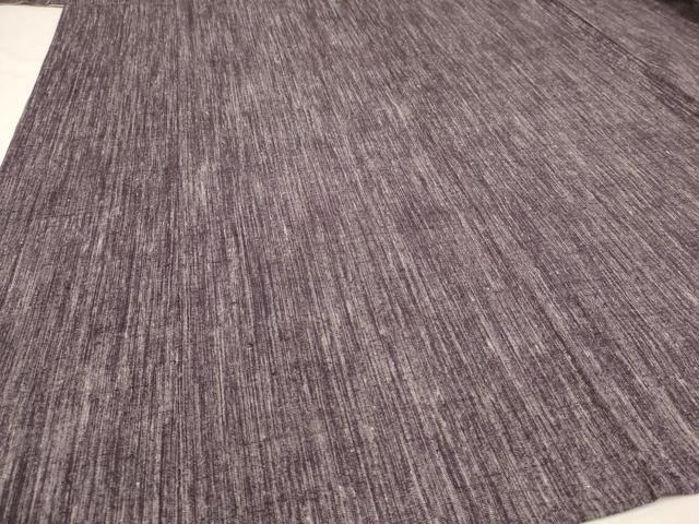 平和屋着物▽上質な紬 単衣 霞文 正絹 逸品 未使用 AAAU6442iu