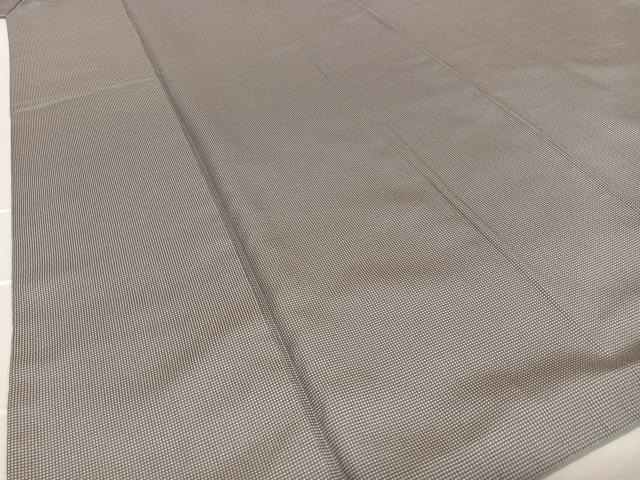 平和屋着物●お召 角通し 正絹 逸品 AAAU8081zg