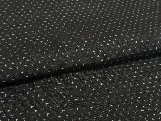 平和屋着物●男性 紬 アンサンブル 十字絣 正絹 逸品 AAAU8241zg