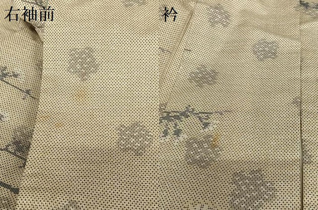 平和屋着物●本場大島紬 9マルキ 総絣 枝花文 正絹 逸品 AAAU8330zg