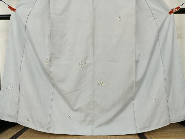 平和屋着物●訪問着 絞り 草花文 正絹 逸品 AAAU8446zg