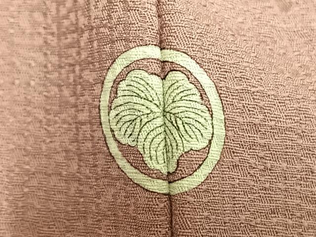 平和屋着物▽上質な色無地 単衣 紅藤色 正絹 逸品 AAAU8586fy