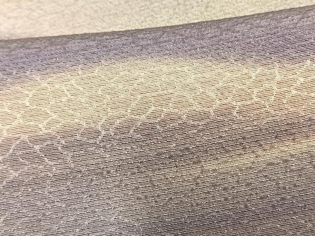平和屋着物▽訪問着 単衣 霞文 正絹 逸品 AAAU8618fy