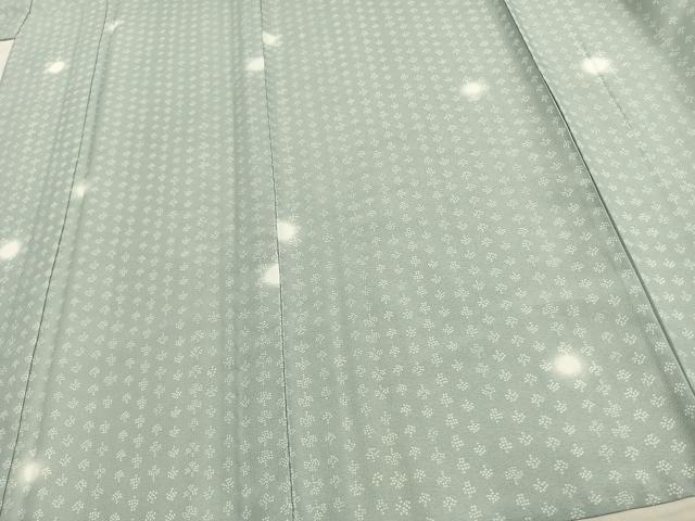 平和屋着物▽小紋 単衣 蛍暈し 洗える着物 AAAU8644fy