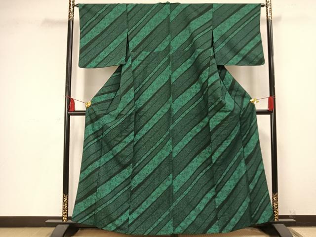 平和屋着物▽小紋 単衣 桜楓文 洗える着物 AAAU8686fy