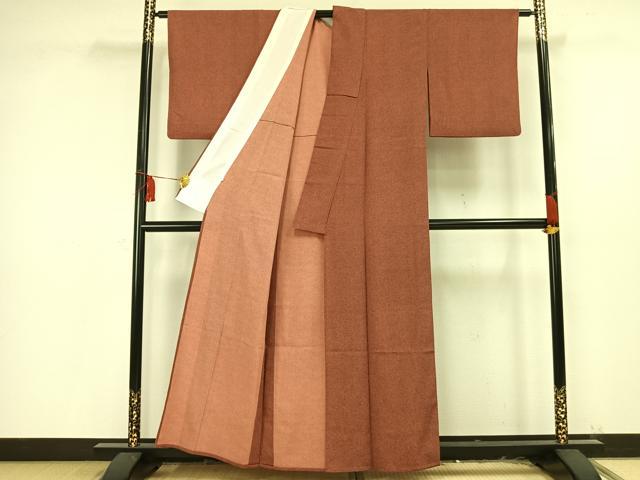 平和屋着物▽江戸小紋 単衣 鮫小紋柄 伊勢丹扱い 洗える着物 AAAU8691fy