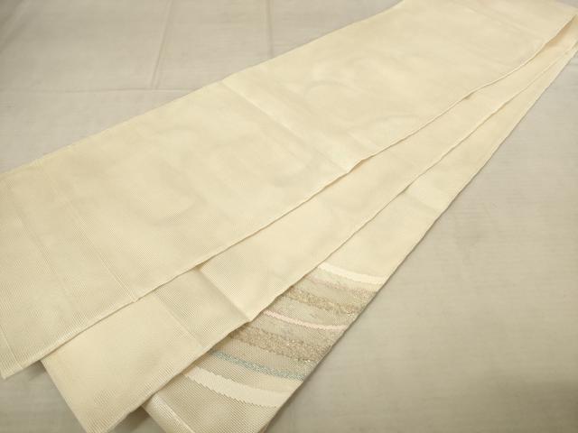 平和屋着物*夏物 太鼓柄 本袋帯 流水文 金糸 正絹 逸品 AAAV2308pf