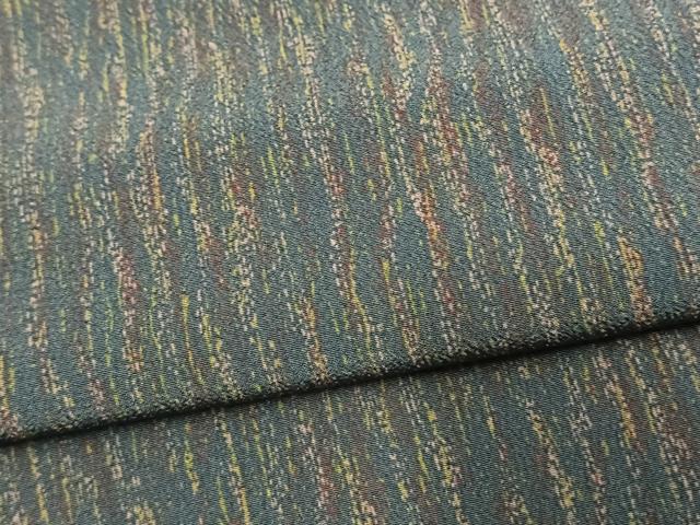 平和屋着物▽江戸小紋 単衣 霞文 反端付き 正絹 逸品 AAAV2598fy